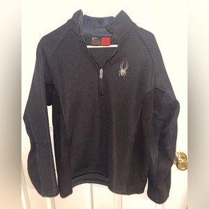 Spyder Men’s Pullover Sweater - 3/4 Zip - Medium